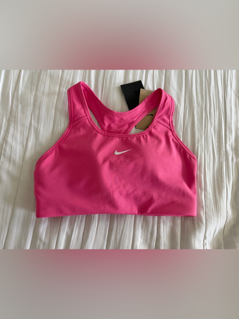Nike Hot Pink Racerback Sports Bra
